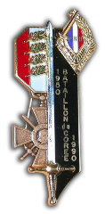 Insigne de la promotion Bataillon de Corée