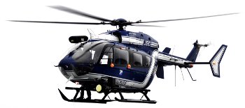 Hélicoptère de la section aérienne de la Gendarmerie