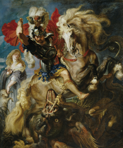 Saint Georges et le Dragon - Pierre Paul Rubens