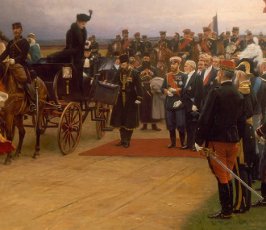 Visite officielle des souverains russes en France en 1901 - Albert Pierre DAWANT
